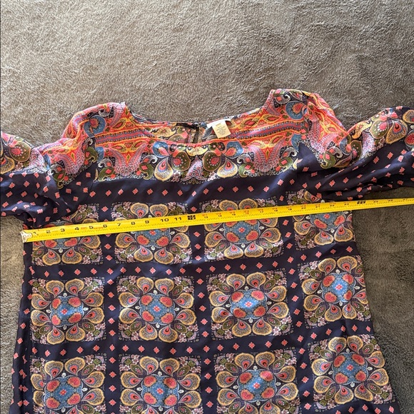Sundance Multicolor Paisley Blouse - Picture 4 of 4
